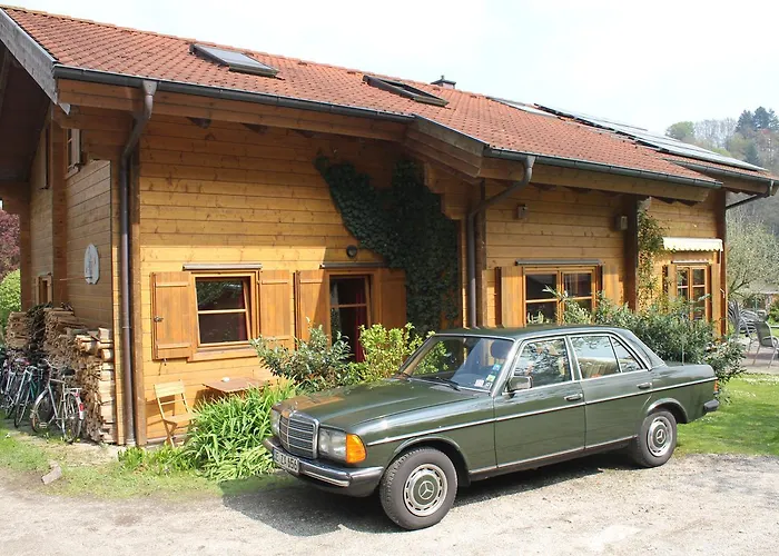 Gaestezimmer Im Holzhaus Im Gruenem